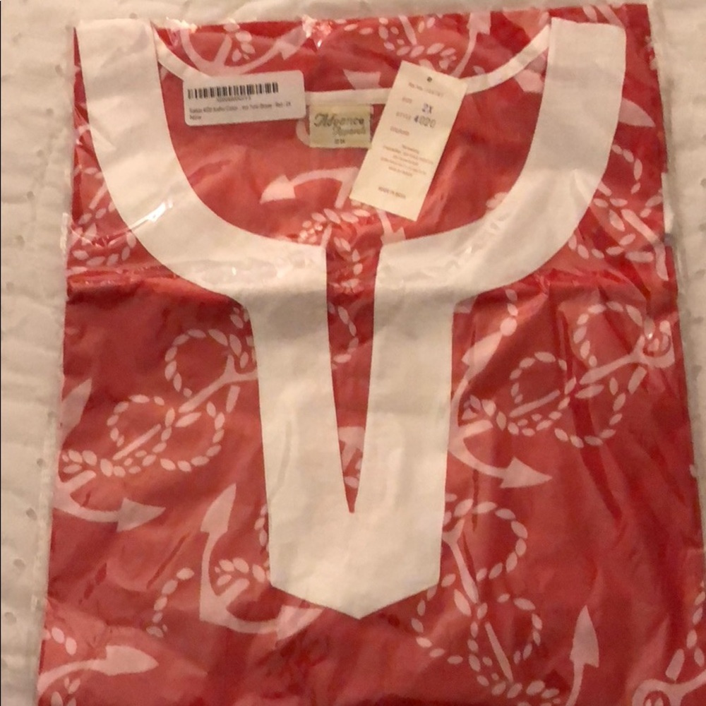 Sakkas 420 Anchor Cotton tunic blouse
